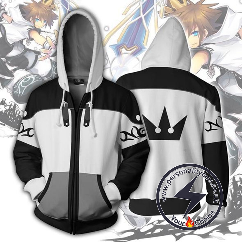 Kingdom Hearts Sora Final Form Zip Up Hoodie Jacket